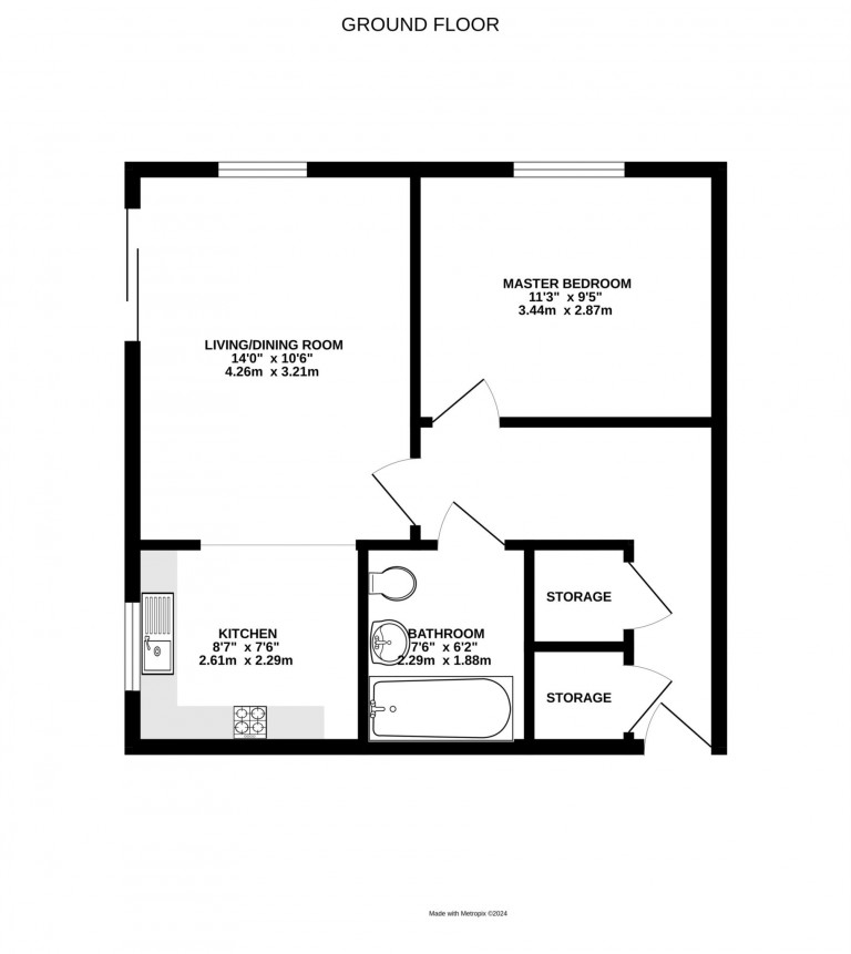 Floorplans For Webster Close, Bracknell
