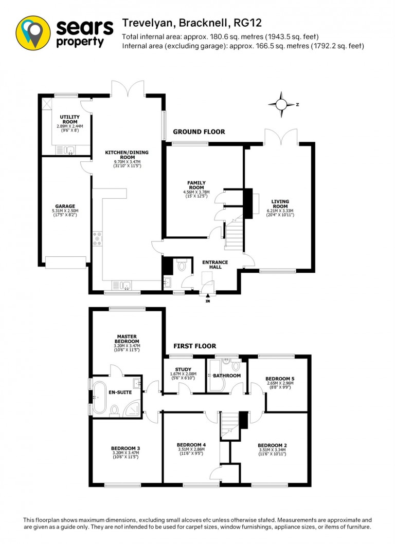 Floorplans For Trevelyan, Bracknell