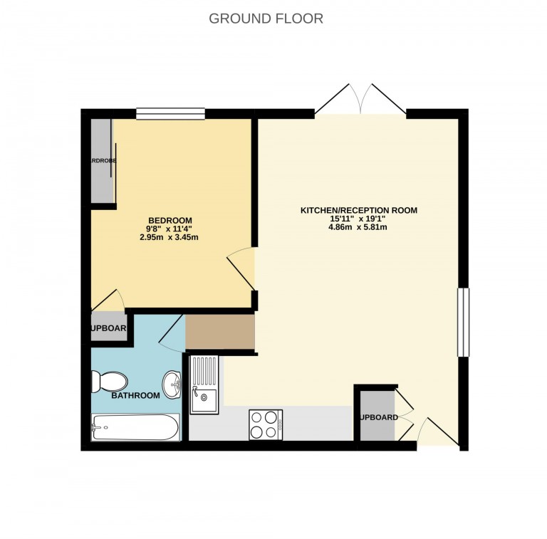 Floorplans For Cherbury Close, Bracknell