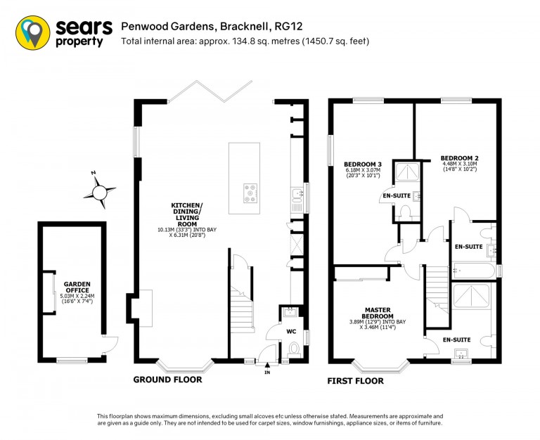 Floorplans For Penwood Gardens, Bracknell