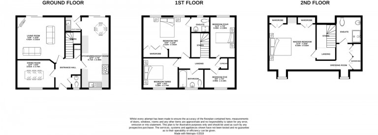 Floorplans For Osprey Avenue, Jennett`s Park