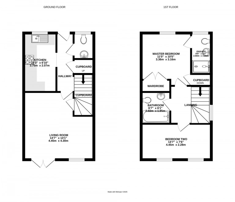 Floorplans For Barn Owl Drive, Bracknell