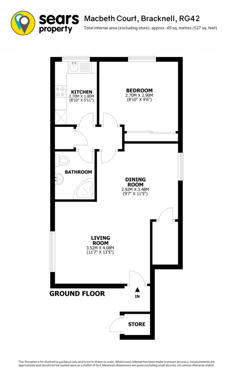 Floorplans For Macbeth Court, Bracknell