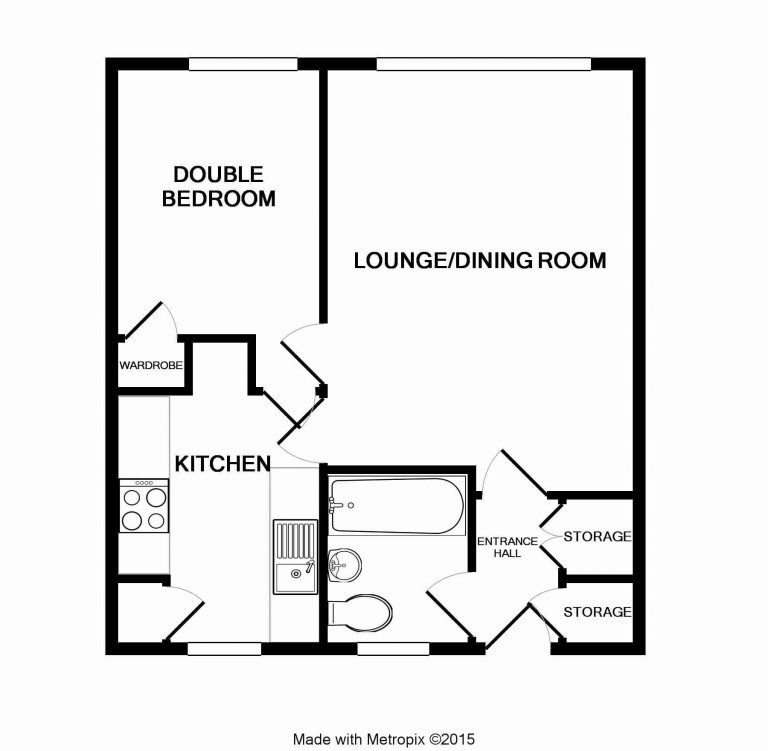 Floorplans For Jocks Lane, Bracknell