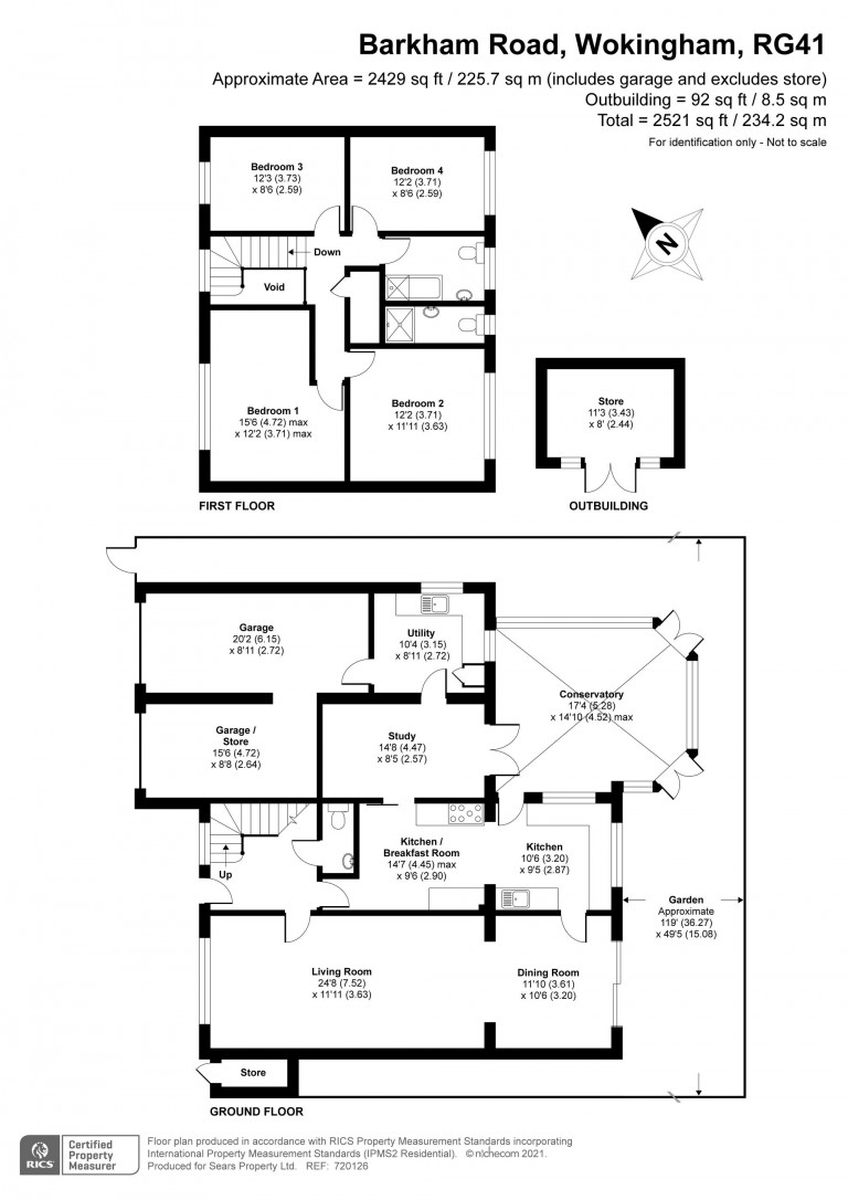 Floorplans For Barkham Road, Wokingham