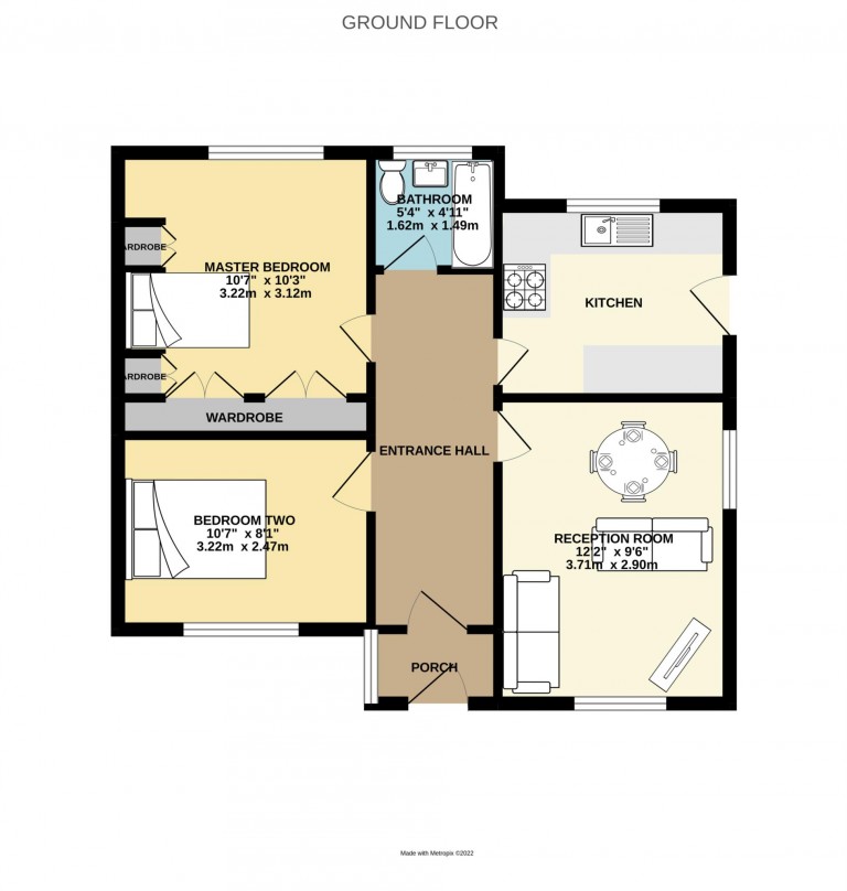 Floorplans For Evendons Lane, Wokingham