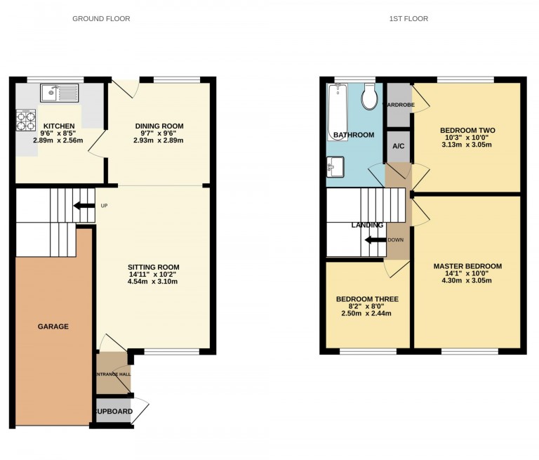 Floorplans For Laurel Close, Wokingham