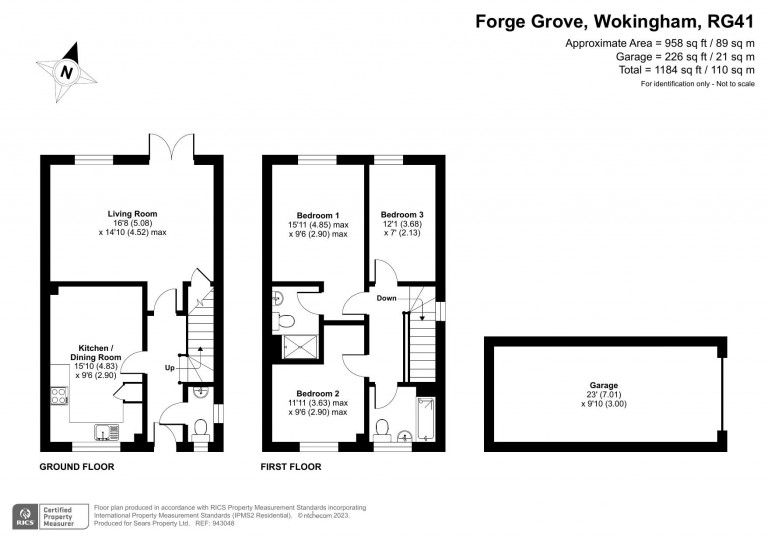 Floorplans For Forge Grove, Wokingham