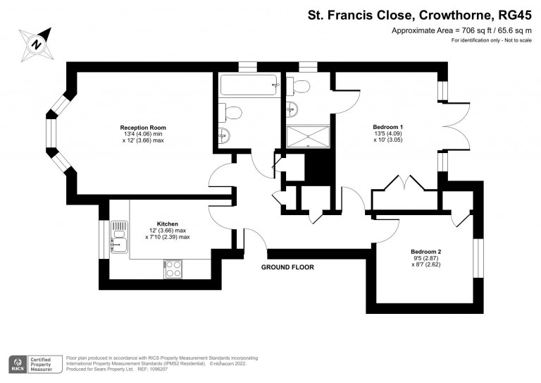 Floorplans For St Francis Close, Crowthorne