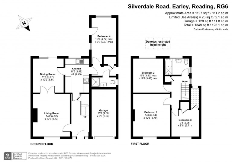 Floorplans For Silverdale Road, Reading