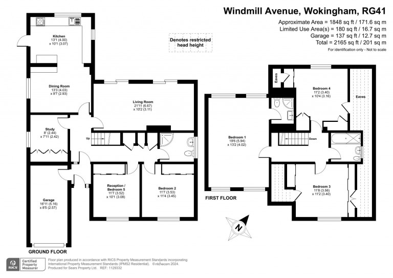 Floorplans For Windmill Avenue, Wokingham