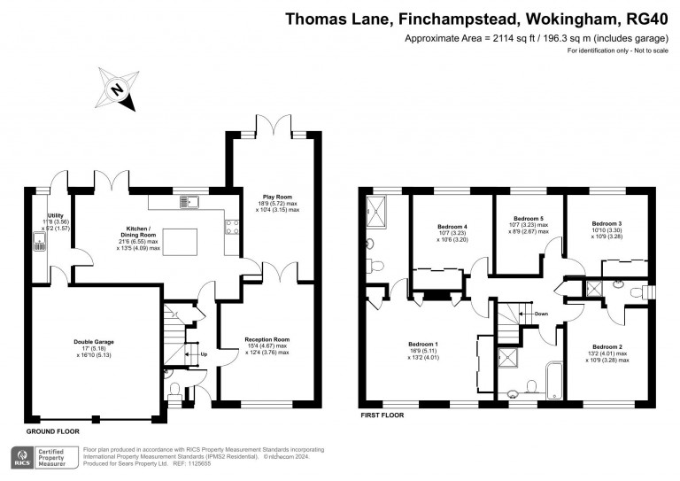 Floorplans For Thomas Lane, Wokingham