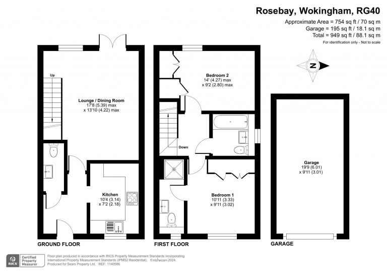 Floorplans For Rosebay, Wokingham