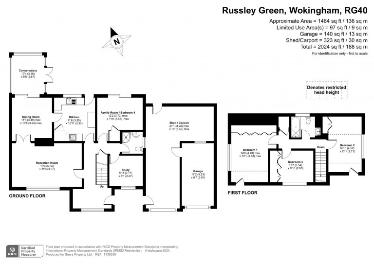 Floorplans For Russley Green, Wokingham