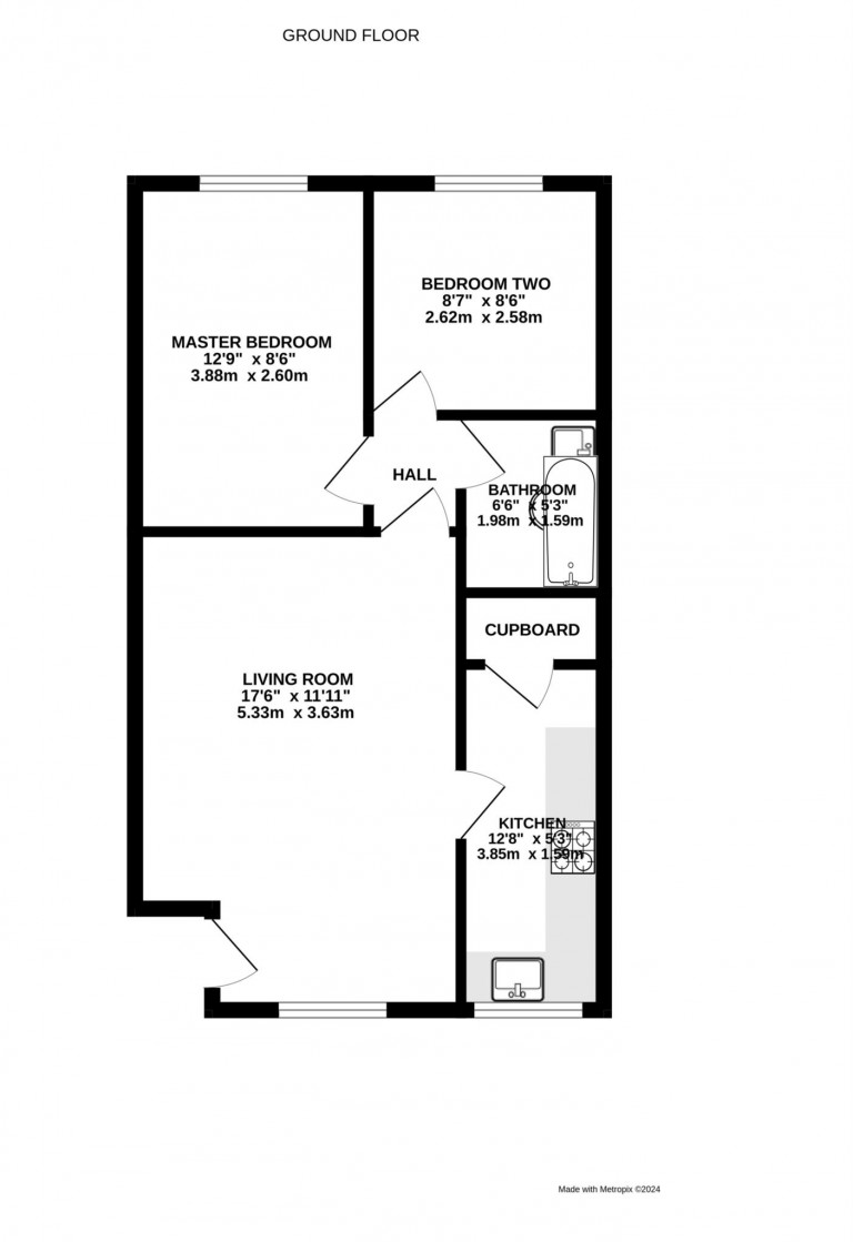 Floorplans For Bean Oak Road, Wokingham