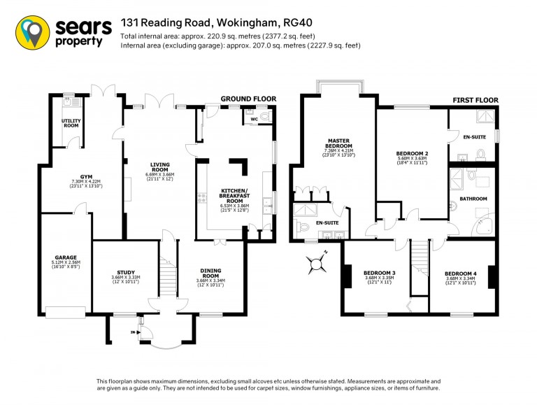 Floorplans For Reading Road, Wokingham