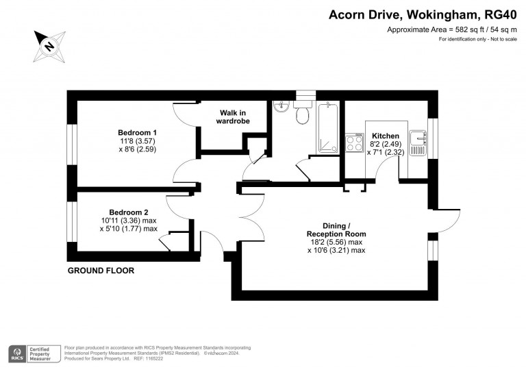 Floorplans For Acorn Drive, Wokingham