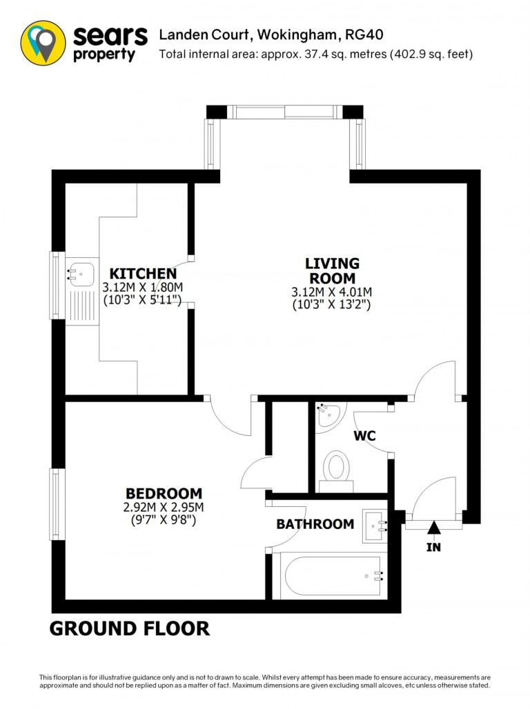 Floorplans For Landen Court, Wokingham