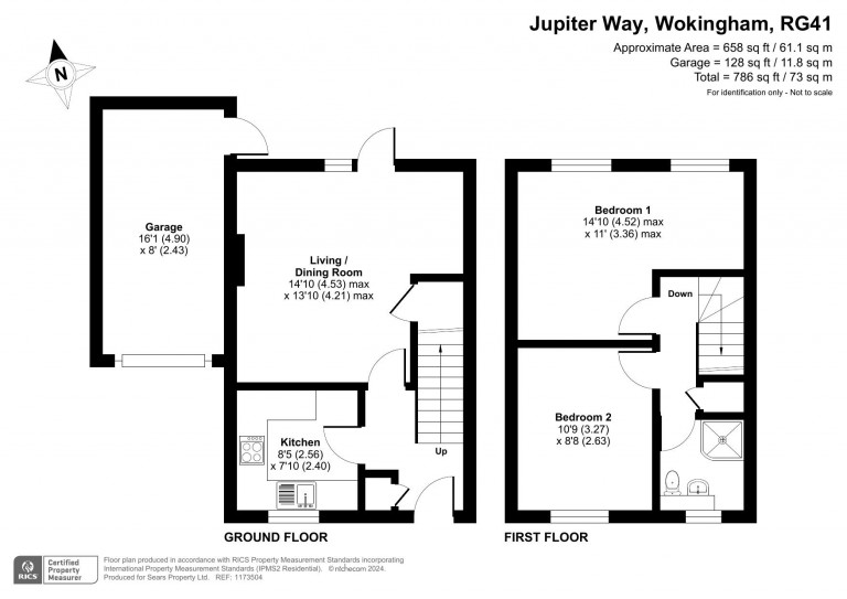 Floorplans For Jupiter Way, Wokingham