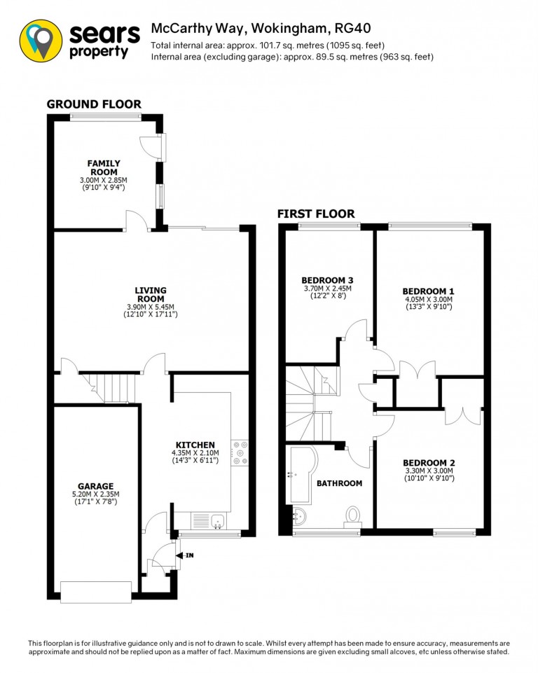 Floorplans For McCarthy Way, Wokingham