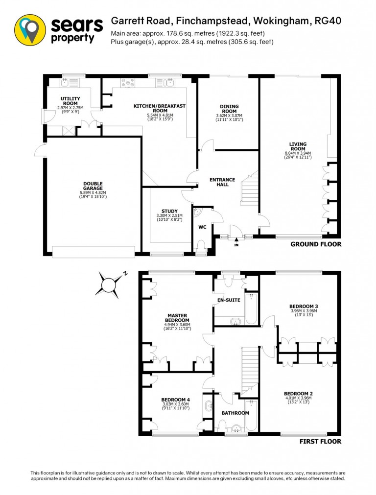 Floorplans For Garrett Road, Wokingham