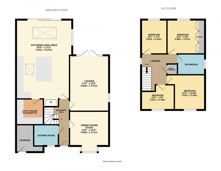 Floorplans For The Junipers, Wokingham