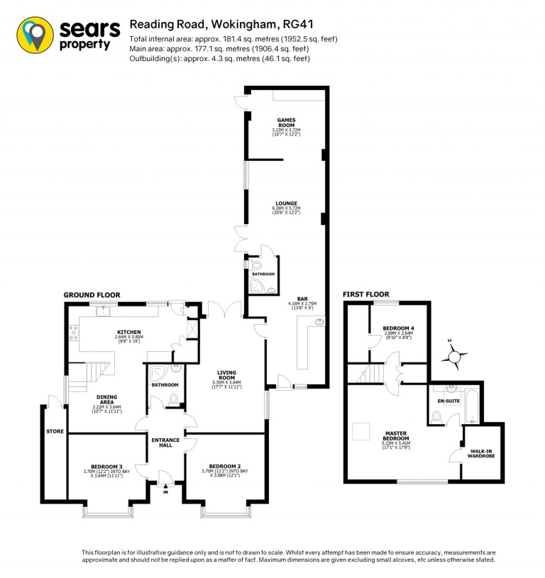 Floorplans For Reading Road, Winnersh