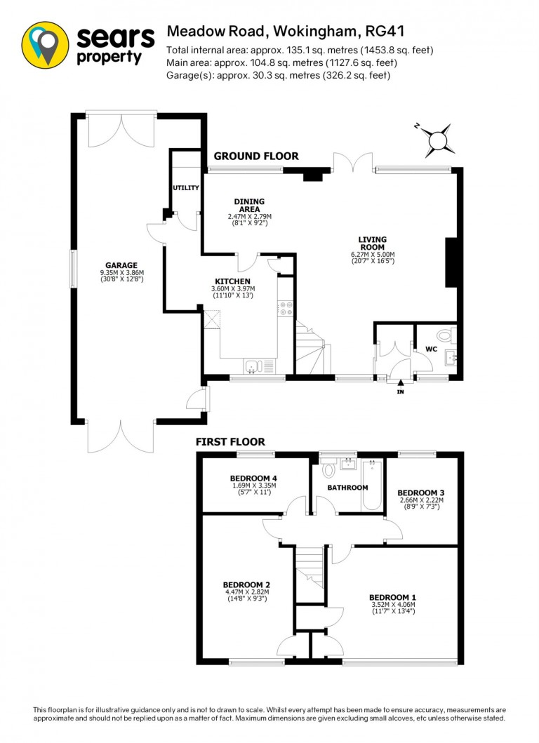 Floorplans For Meadow Road, Wokingham