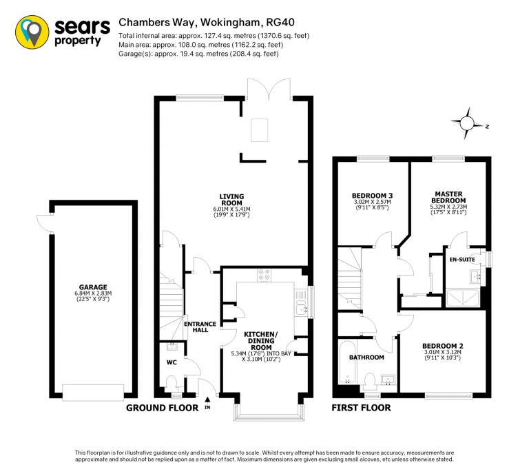 Floorplans For Chambers Way, Wokingham