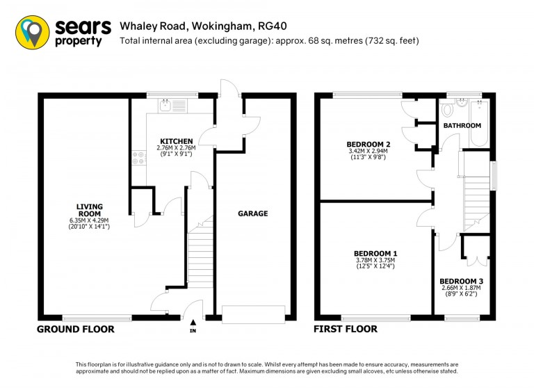 Floorplans For Whaley Road, Wokingham