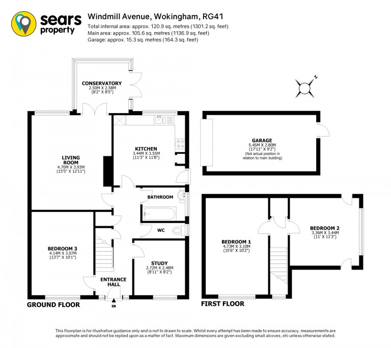 Floorplans For Windmill Avenue, Wokingham