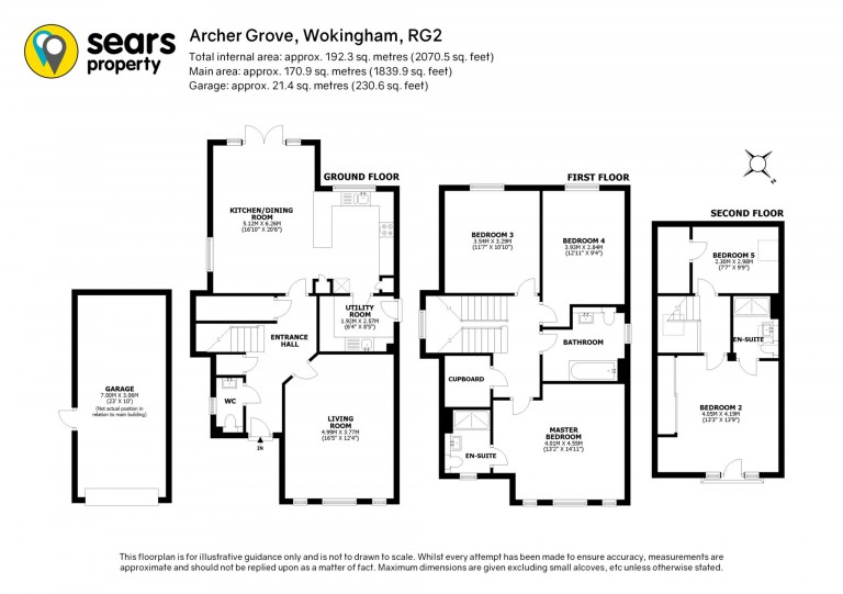 Floorplans For Archer Grove, Reading