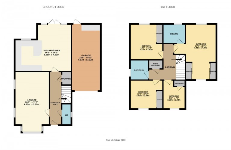 Floorplans For Wheeler Avenue, Wokingham