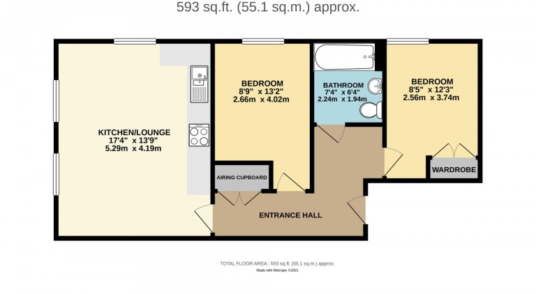 Floorplans For Bellamy House, Wokingham