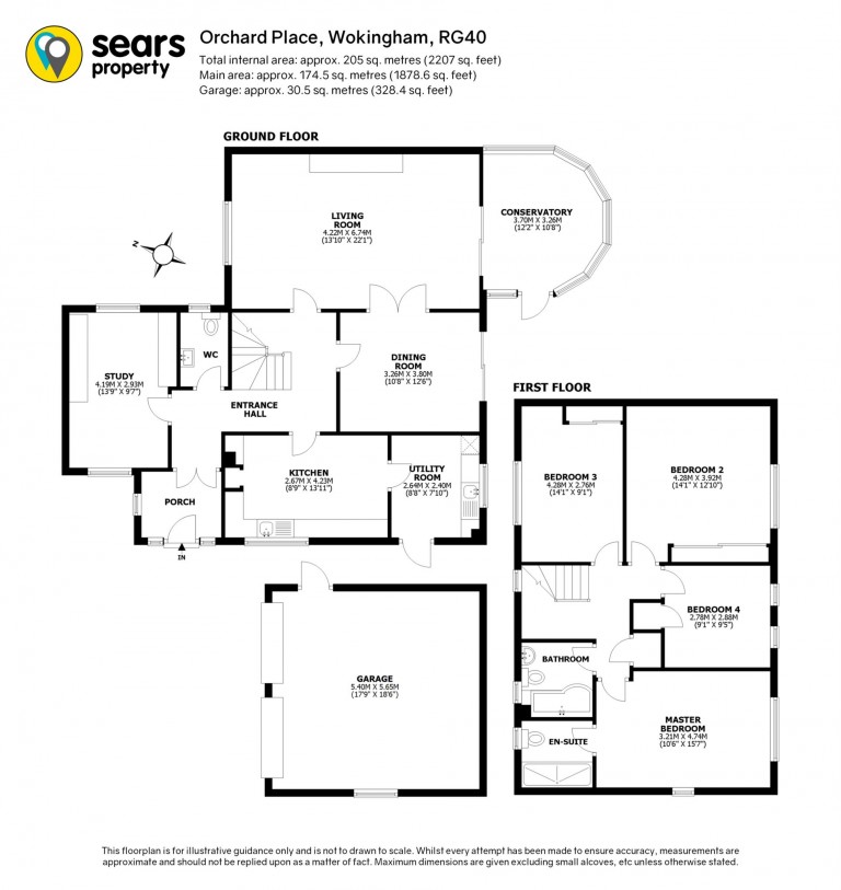 Floorplans For Orchard Place, Wokingham