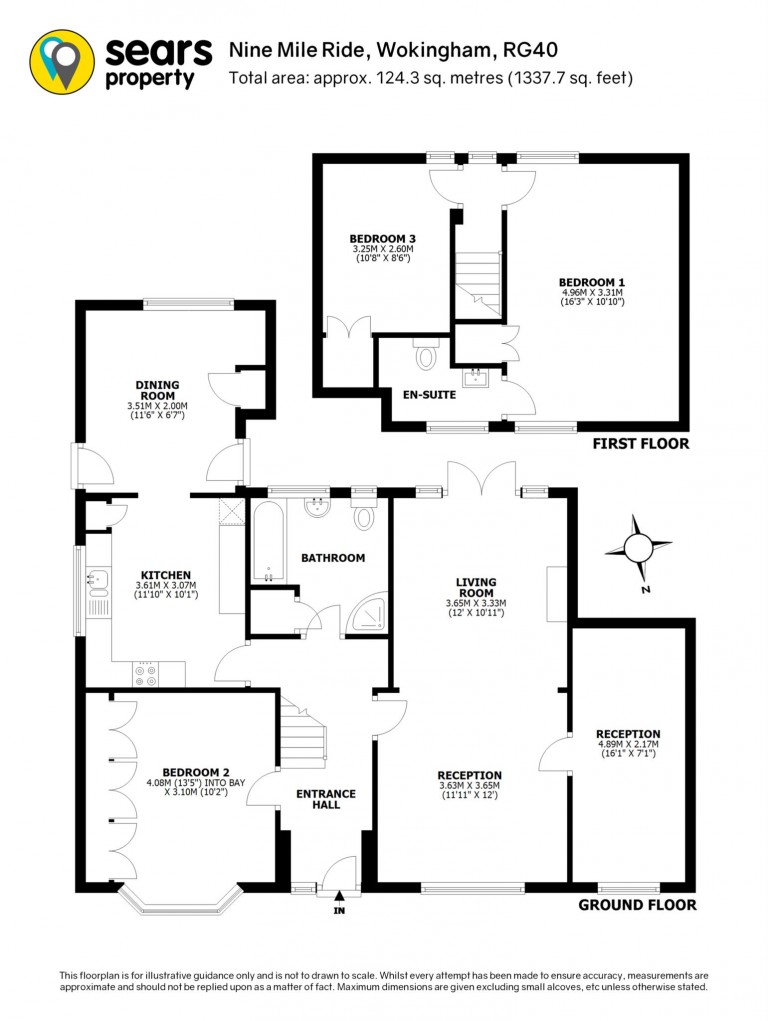 Floorplans For Nine Mile Ride, Wokingham