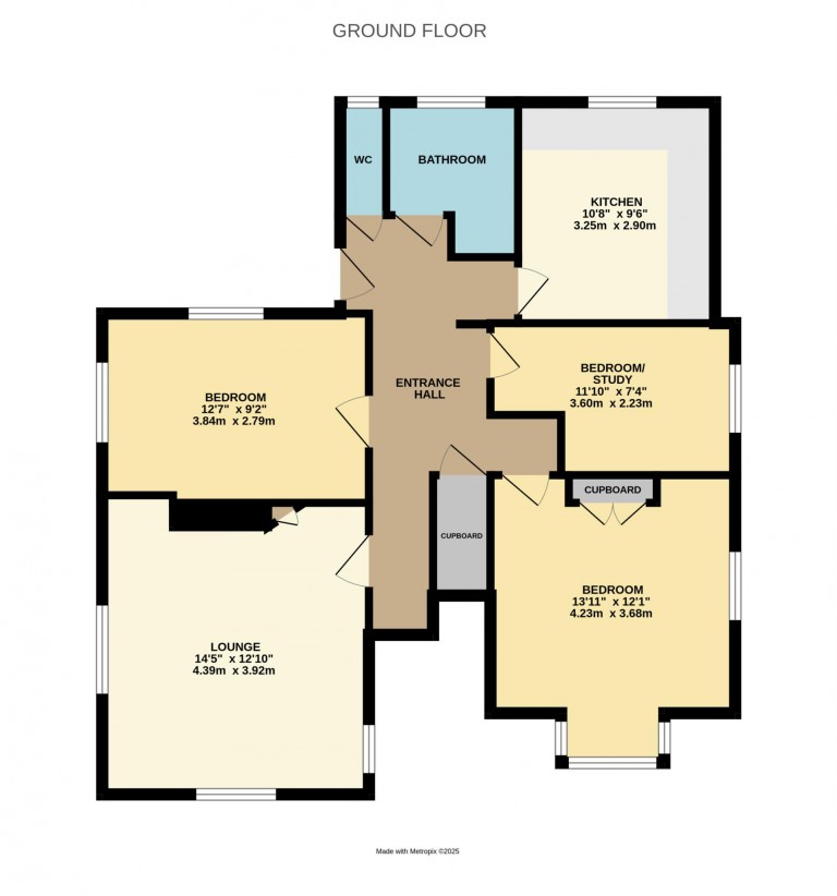 Floorplans For Liddell Close, Wokingham