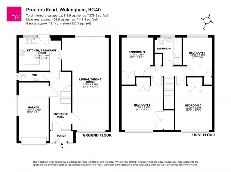 Floorplans For Proctors Road, Wokingham