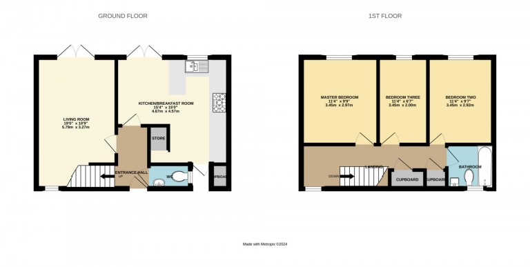 Floorplans For Evedon, Bracknell