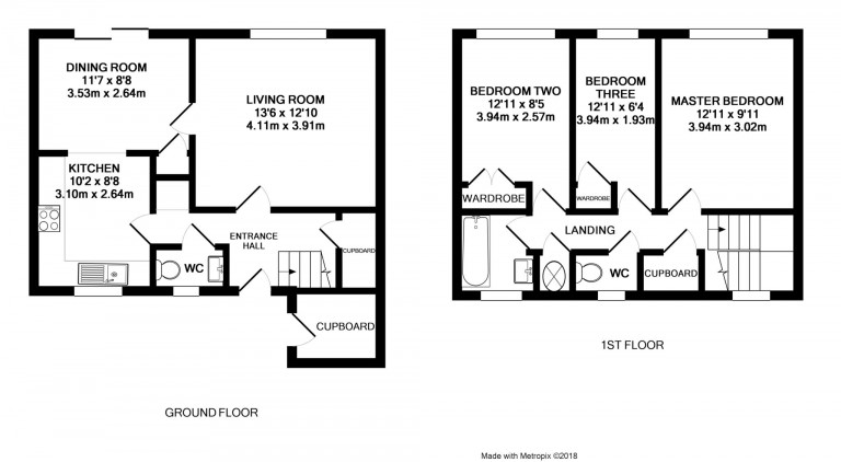 Floorplans For Keldholme, Bracknell