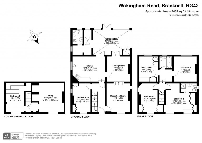 Floorplans For Wokingham Road, Bracknell