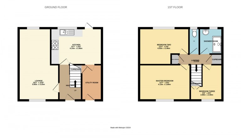 Floorplans For Winchgrove Road, Bracknell