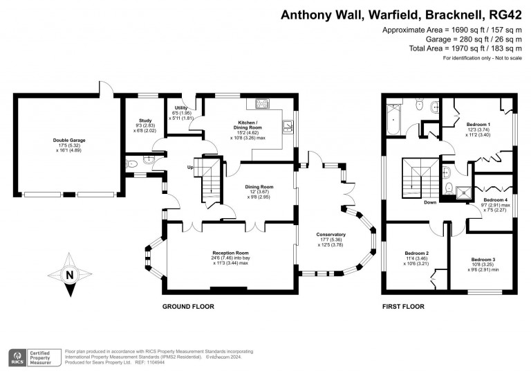 Floorplans For Anthony Wall, Warfield
