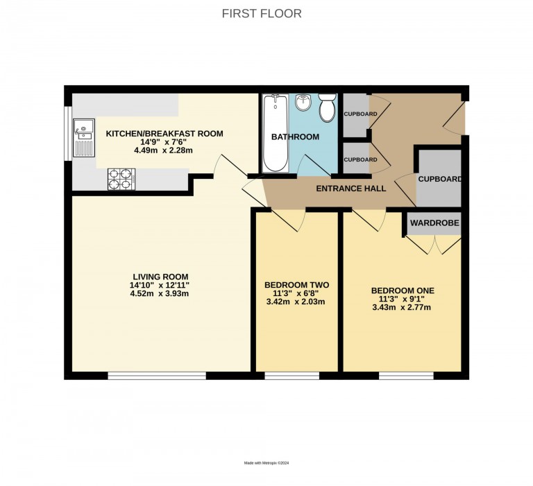 Floorplans For Hebbecastle Down, Warfield