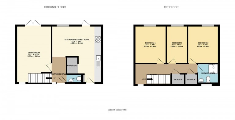 Floorplans For Oakengates, Bracknell