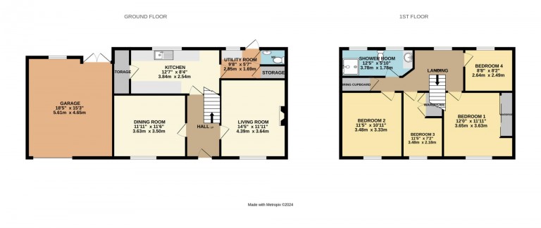 Floorplans For Old Bracknell Close, Bracknell