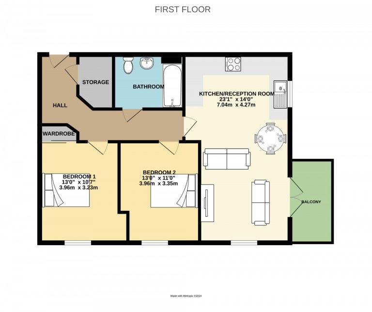 Floorplans For Crowthorne Road, Bracknell