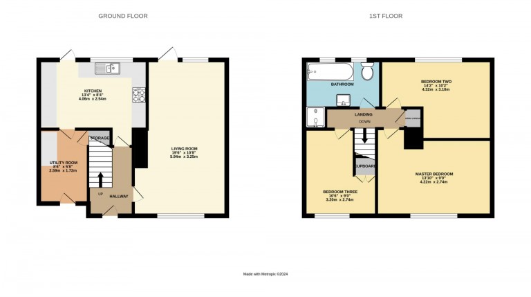 Floorplans For Vincent Rise, Bracknell