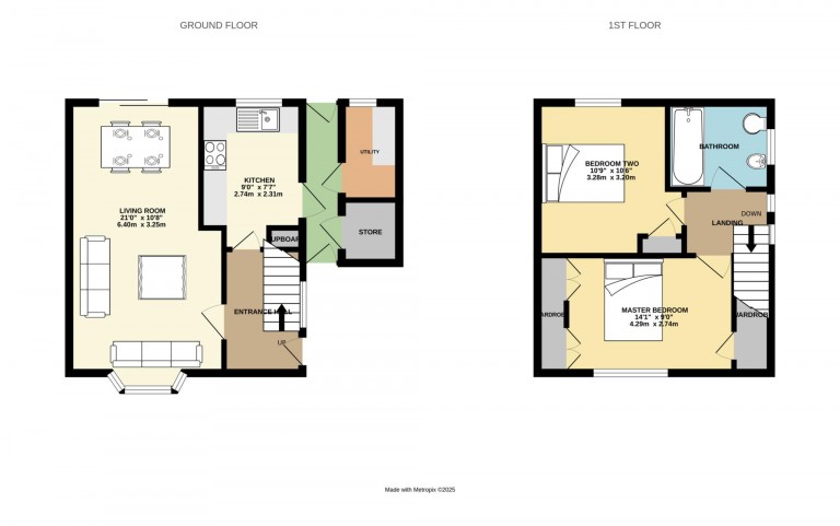 Floorplans For Manston Drive, Bracknell