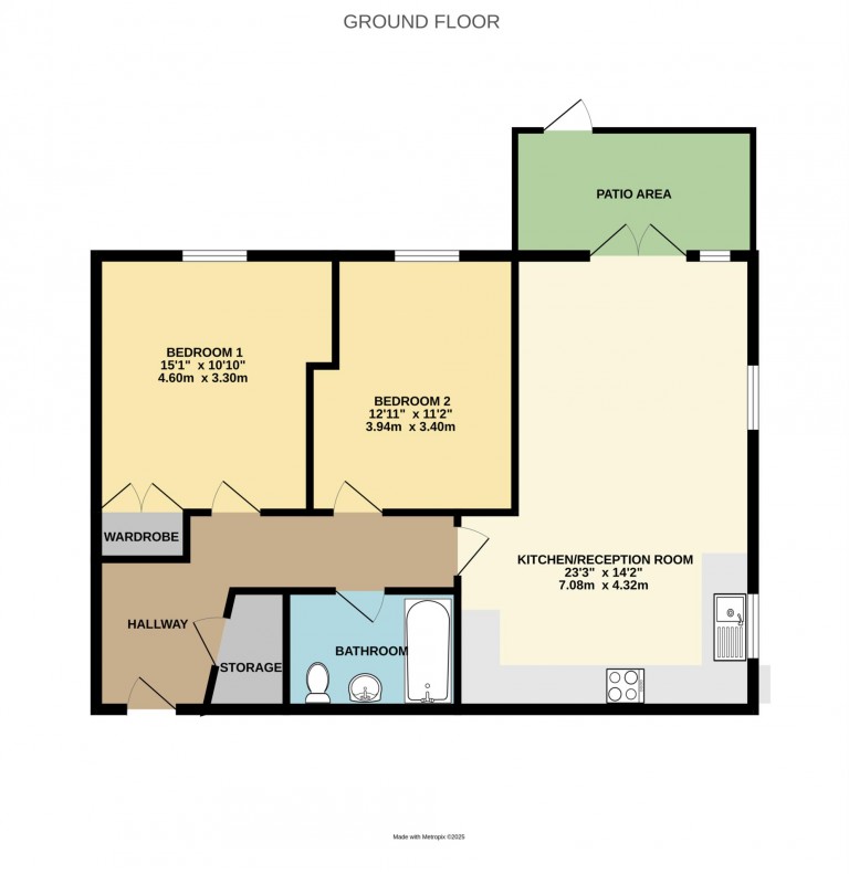 Floorplans For Cardew Court, Bracknell